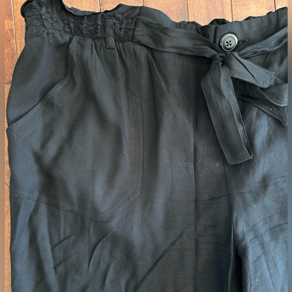 Knox Rose Women’s Black Joggers with Elastic Drawstring Waistband Size XXL - Picture 2 of 8